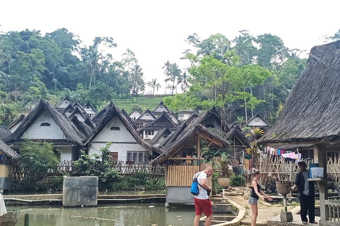 3D2N trip kawah putih-papandayan vulcan-nagavillage-green canyon - Santirah River tubing through caves and waterfalls