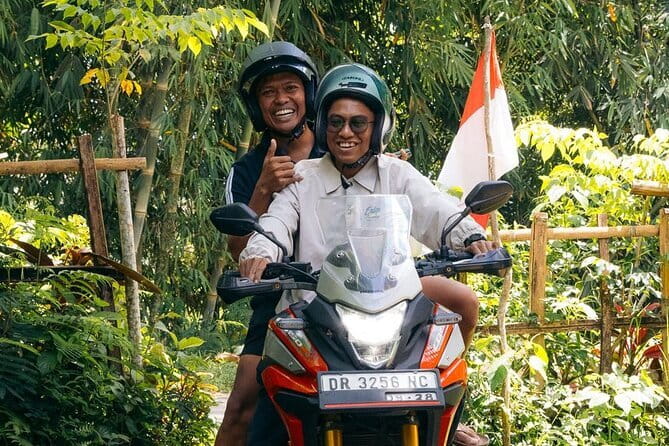 4 Day Lombok Loop Motorcycle Adventure - Day two: rice terraces, Tetebatu waterfall, and Sembalun
