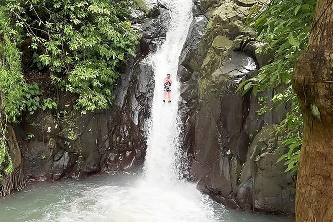 5Hrs Advanced Canyoning (50m) 12 Rappels (Pickup, Lunch & GoPro) - The season limits your planning