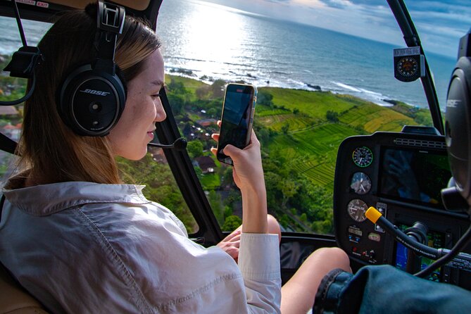 Above the Island of Gods Helicopter Tour - Leaving from the Balicopter heliport in Nusa Dua