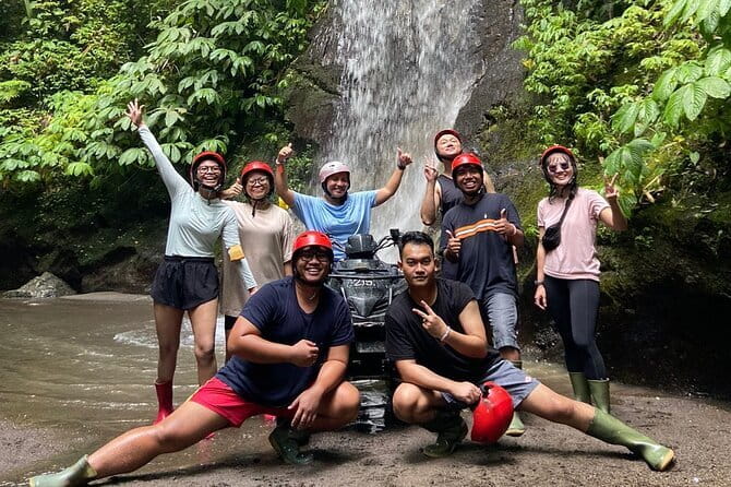 Adventure Amazing ATV Quad Bike with Waterfall include Lunch - The ride begins near Singapadu Kaler