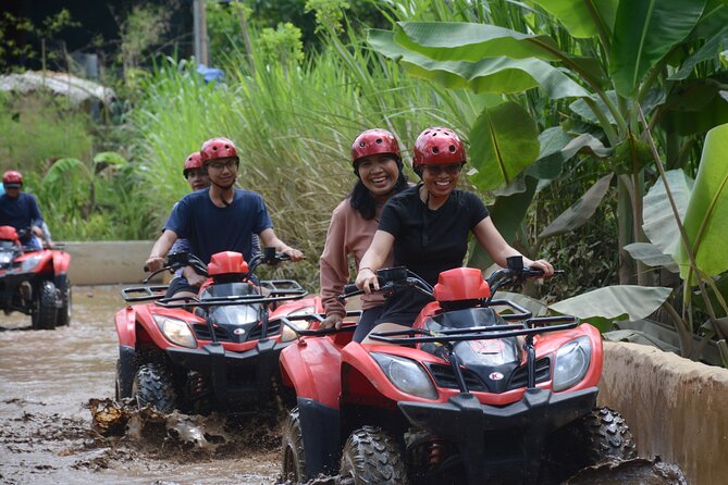Affordable ATV Quad Bike Adventure In Ubud - A muddy route through Ubud’s countryside