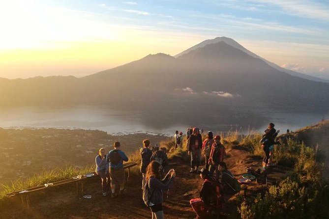 All Include: Mount Batur Sunrise Trekking Natural Hot Springs - Sunrise at the crater around 6:15 a.m.