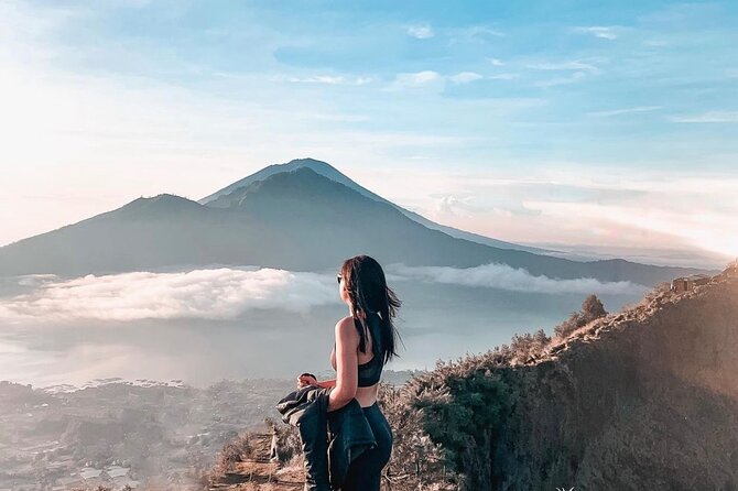 All Inclusive Mount Batur Sunrise Hike With Hotspring - Reaching the summit for Lake Batur views