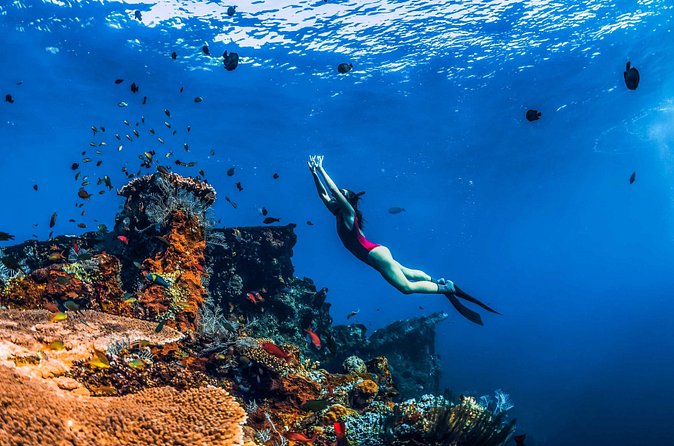 Amed Bali Snorkelling: Japanese Shipwreck & Vienna Beach Tour - The boat ride is part of the experience