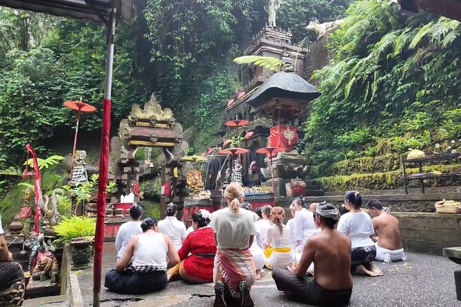 Atman Bali Journey water blessing - Reaching Taman Pecampuhan Sala Temple