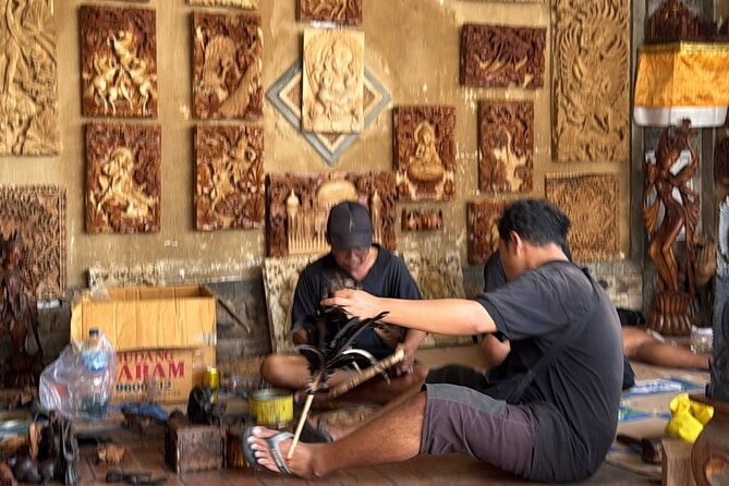 ATV Cave Waterfall And Ubud Hidden Gems Private Tour - Celuk Village and Balinese jewelry work