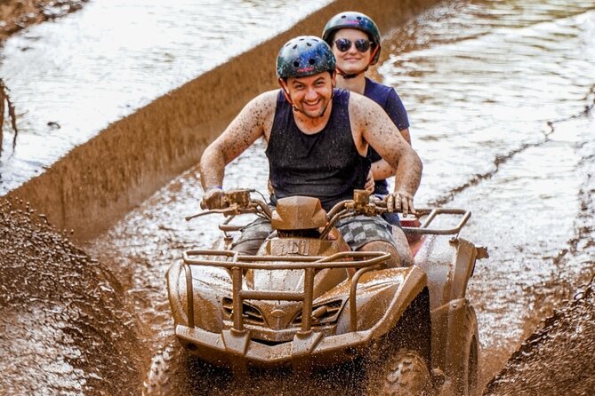 ATV Quad Bike Bali with Gorilla Cave & Lunch at Cretya Sunset - Entering Gorilla Cave