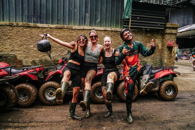 ATV Quad Bike Bali with Waterfall Gorilla Cave and Lunch - Gorilla Cave, the waterfall, and the photo stops