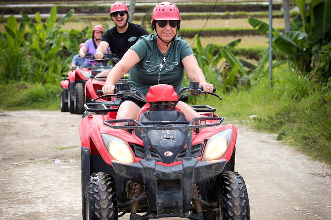 ATV Quad Bike Kuber Through Waterfall, Tunnel And Rice Field - What the Kuber ATV ride is really about