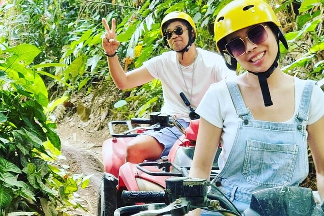 ATV Quad bike tour with Rice terraces & temple - Tegalalang Rice Terrace and the work behind the view