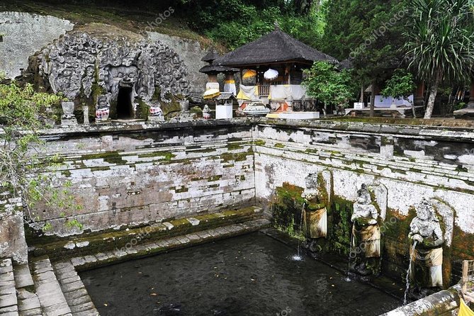 Bali Arts shopping with temples-waterfall visit. - Mas, where wood becomes Balinese art
