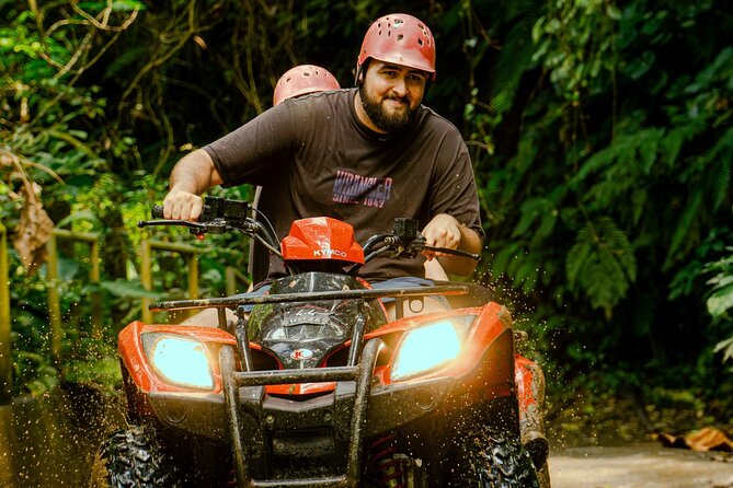 BALI ATV Kuber Through Historic Tunnel and Scenic Waterfalls - Waterfalls, splashes, and the wet side of Bali