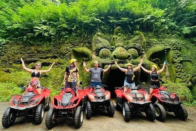 Bali ATV Quad Adventure - Ubud Monkey Forest and Waterfall - Gearing up for the two-hour ATV ride