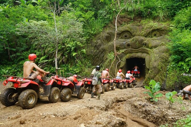 Bali ATV Quad Adventure - Ubud Monkey Forest and Waterfall - Shower first, buffet lunch second