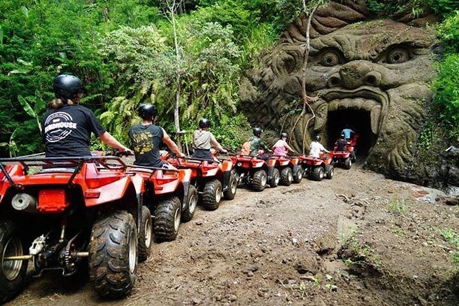 Bali ATV Quad Bike and Snorkeling at Blue Lagoon Tanjung Jepun Combination Tour - Starting the ATV ride in Ubud’s countryside