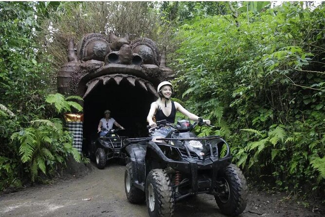 Bali ATV Quad Bike and Water Rafting Include Lunch and Transfer - ATV Ubud Adventure, from rice fields to muddy tracks