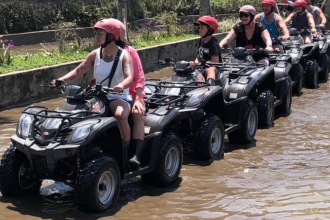 Bali ATV Quad Bike Through Tunnel, Waterfall, White Water Rafting - Meals, showers, lockers, and practical comfort