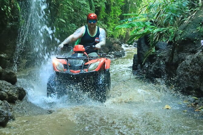 Bali ATV Quad Bike Ubud Swing & Monkey Forest All Inclusive - The post-ride shower and lunch make a difference