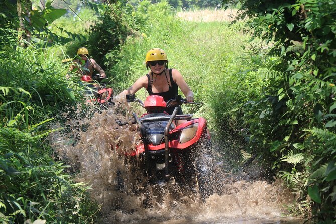 Bali ATV Ride Adventure and Bali Swing Packages - All Inclusive - The ATV route through rice fields and village life