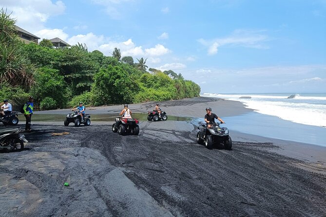 Bali ATV Ride In the beach black sand atv tour - Lunch, drinks, and what the $49.99 covers