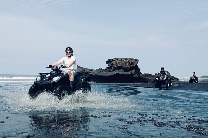Bali ATV Ride On the Beach, Rice Field and Village Tour 2 Hour - From Tegal Mengkeb Village to the sea