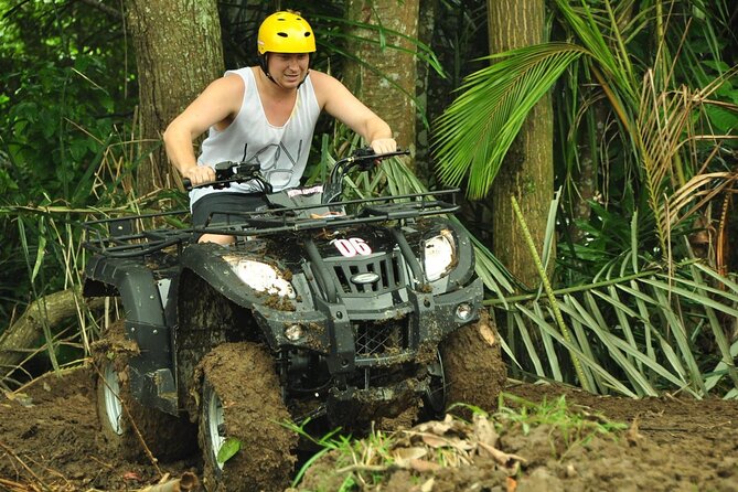 Bali ATV Ride tour Ubud - Getting suited up for the ATV ride