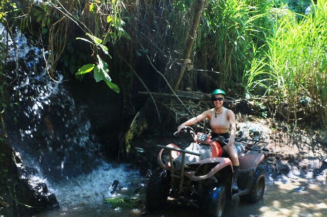 Bali ATV Ride Ubud Waterfall, Ricefield,River,Barong Cave, Lunch - Rice fields, rivers, and the thrill of getting dirty