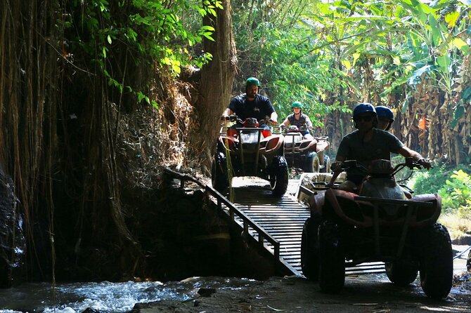 Bali ATV Ride Ubud Waterfall, Ricefield,River,Barong Cave, Lunch - Lunch, insurance, and what the $24.35 price means