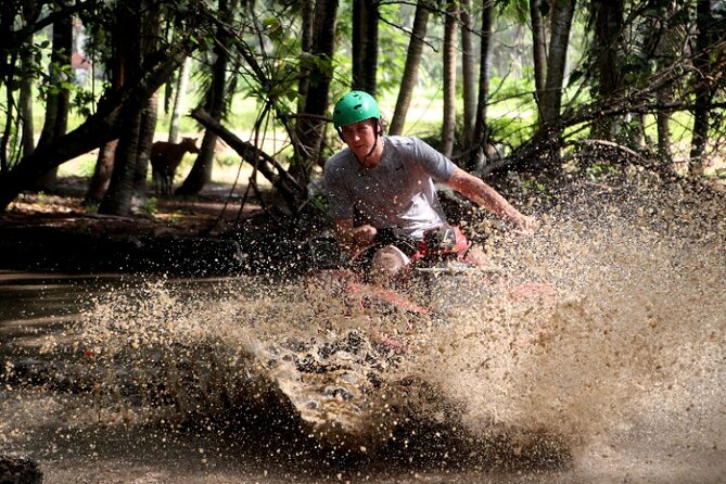 Bali ATV Ride Ubud Waterfall, Ricefield,River,Barong Cave, Lunch - Safety for first-time ATV riders