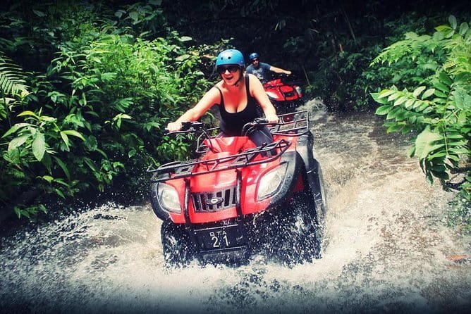 Bali ATV Ride Ubud Waterfall,RiceField,River,Kingkong-Temple cave - Guides, safety, and the solo versus tandem choice