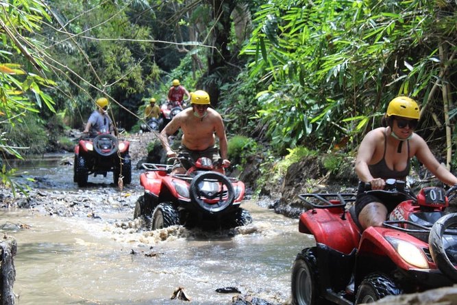 Bali Atv Riding through Cave and Waterfall - A four-hour ATV route with more than mud