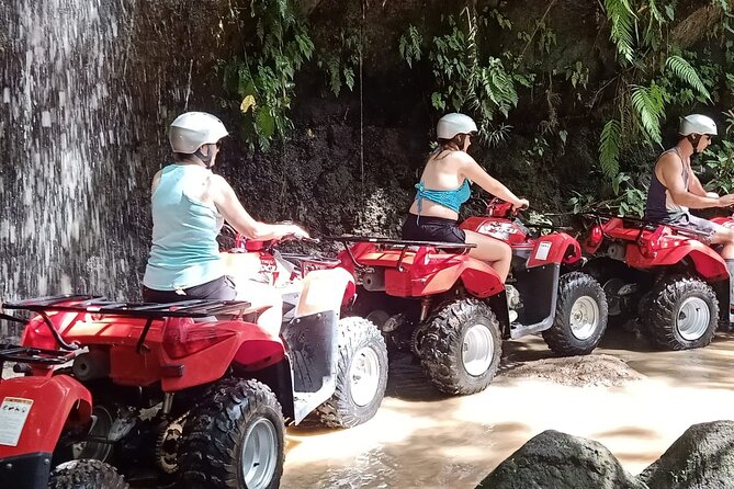 Bali Fun Ride Quad Bike ATV and Waterfall Tour - A sensible setup for families