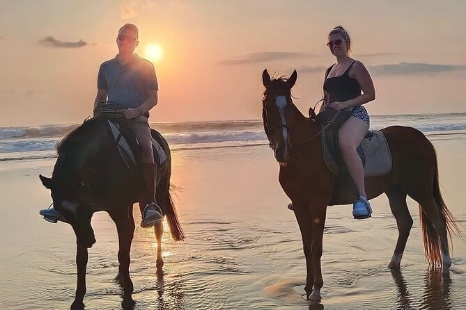 Bali Horse Riding Seminyak Beach Experience Private Transport - Seminyak Beach at a slow, easy pace