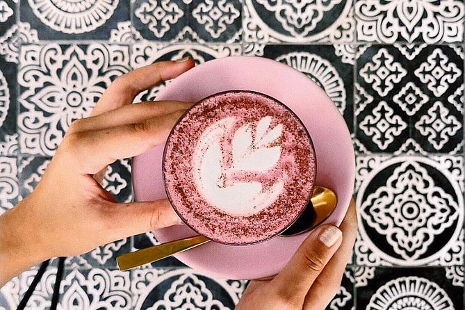 Bali Instagram Foodie Experience (Private Tour) - Coffee Cartel: a bright start with pink coffee