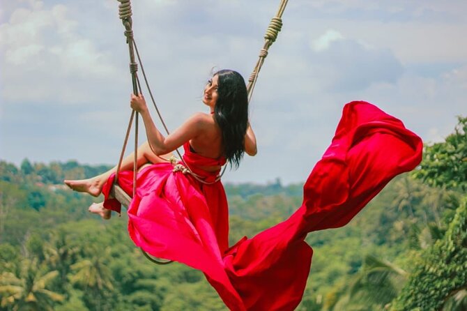 Bali Jungle Swing Experience Full Activity - Swing Heaven above the Ayung River valley