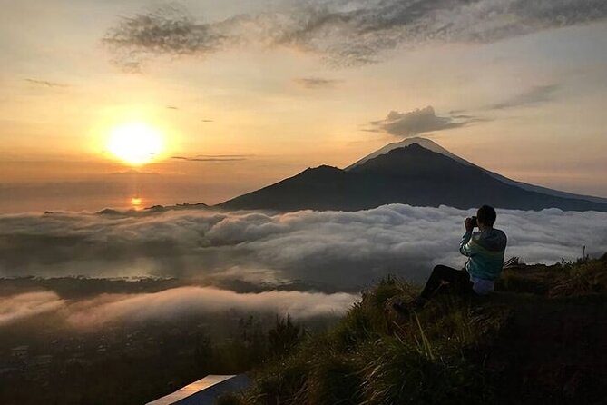 Bali Mount Batur Sunrise Hike and Natural Hot Spring - Sunrise at the 6:15 AM crater