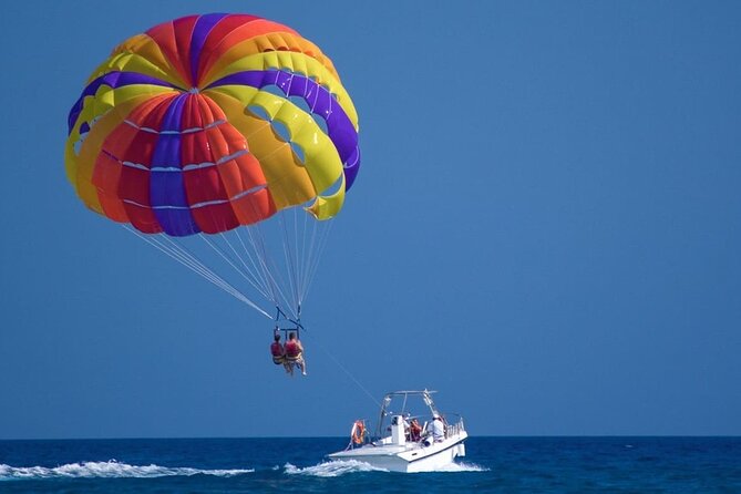 Bali Parasailing Adventure, Jet Ski, Banana Boat , Donat Boat, with Transport - Getting ready at the watersports base