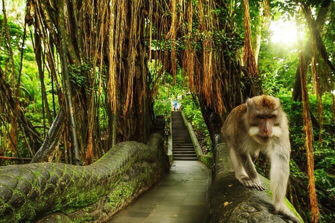 Bali Private Tour: Waterfall, Monkey forest and Tanah lot sunset - Batuan Temple adds the cultural setting