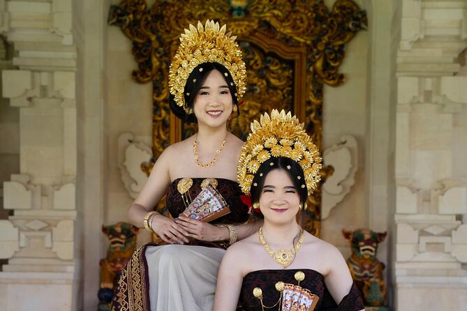 Bali Professional Photoshoot in Traditional Dress Outfit - Makeup first, photographs second
