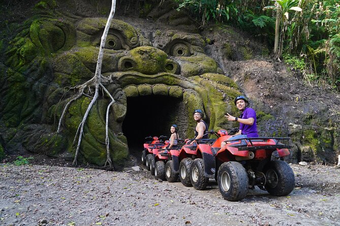 Bali Quad Bike Through Gorilla Cave - Monkey Forest and Waterfall - What the ATV course feels like in practice