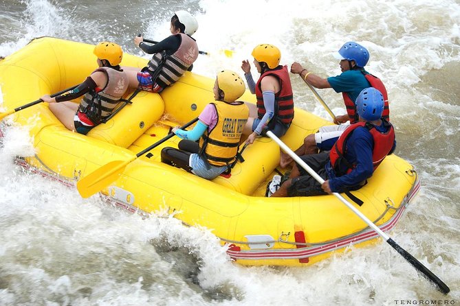 Bali Rafting Ubud with Lunch - The walk down to the river is part of the workout