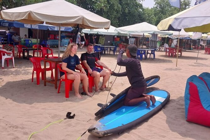Bali Seminyak Beach Private Surf Lesson 2 Hour - The first hour: theory before the waves