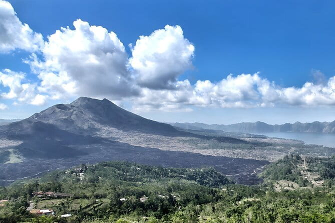 Bali Swing Packages and Kintamani Mt Batur Volcano View - Tegalalang Rice Terrace and working fields