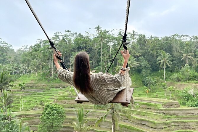 Bali Tour : Best Attractions in Ubud with Rice Terrace - Tegenungan Waterfall and the stairway down