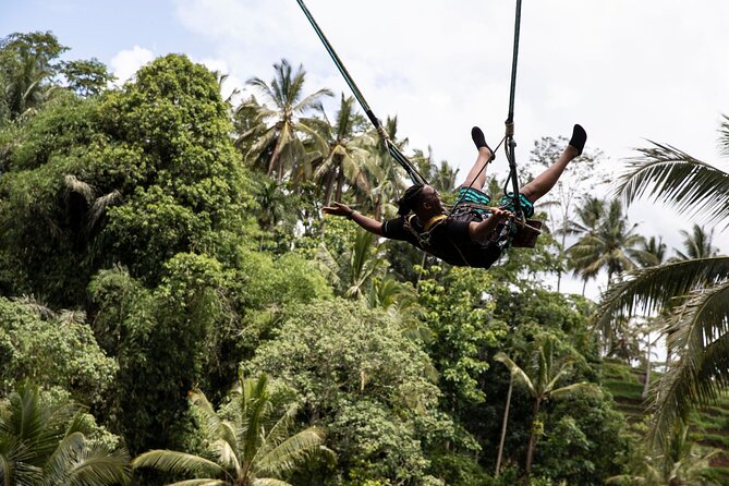 Bali White Water Rafting with Sacred Monkey Forest and Swing - Walking among Sangeh’s long-tailed macaques