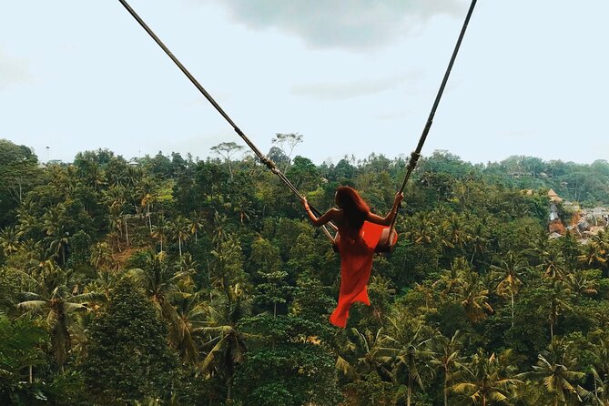 Bali White Water Rafting with Sacred Monkey Forest and Swing - Lunch, water, and what you still need to pay for