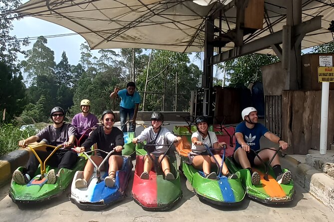 Bandung Crater Adventure Hotspring and Mud Bath - Rancabali tea fields and the optional photo stop