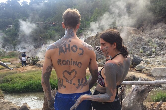 Bandung Tour Volcano, Hotsprings, Mud, Tea, Lunch all Included - Patenggang Lake brings a welcome pause