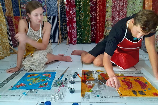 Batik Master Class with Full Process - Adding snacks and a slower local rhythm